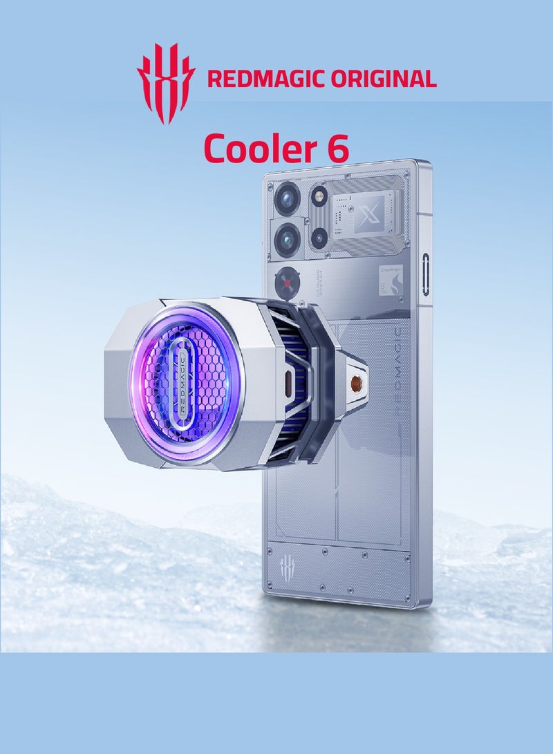 REDMAGIC VC Cooler 6 – Next-Gen Graphene Gaming Phone Cooler with 30W Tri-Mode Engine - Image 4