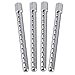 Mxfans 4X 236 Silver Al Body Post Bracket Replacement for HSP RC110 OnRoad 102037S - Image 3
