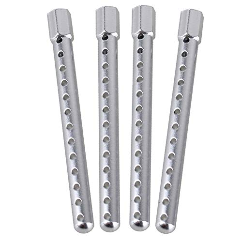 Mxfans 4X 236 Silver Al Body Post Bracket Replacement for HSP RC110 OnRoad 102037S - Image 1
