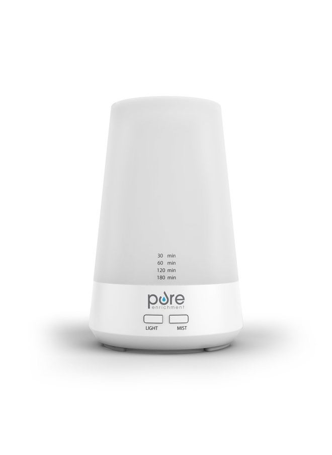 Pure Enrichment PureSpa Essence Aromatherapy Oil Diffuser – All-Natural Air Freshener with Optional Color-Changing Mood Light and Automatic Shut-Off Timer for Safe Home & Office Use  - Image 5