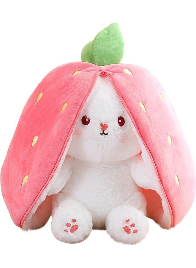 Babique Reversible Carrot Plush Soft Toy Cute Kids Animal Home Car Decor Kids Birthday Boys/Girls/Baby (Pink) 30 cm - Image 2