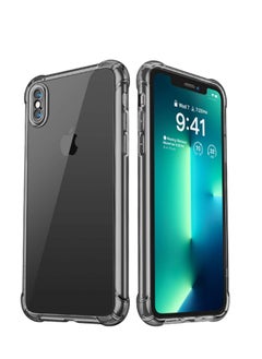 Clear TPU case for Iphone XS/X 5.8 inch transparent cover with Airbag anti fall hockproof protective sleeve