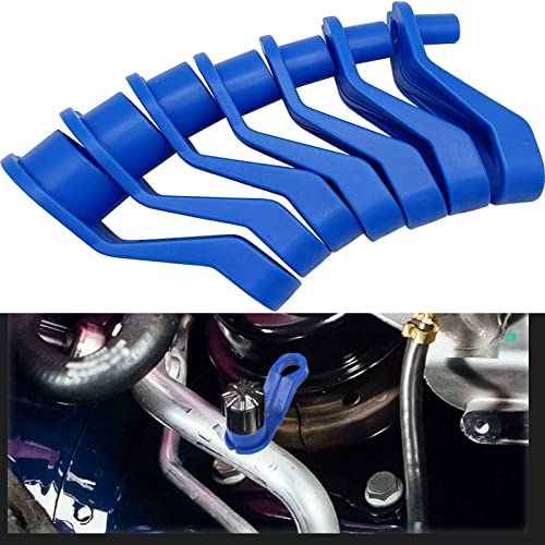 CXGS AC Fuel Line Disconnect Tool 7Pcs Universal Fuel Line Quick Disconnect Fitting Hose Kits Car Transmission Oil Cooler Tube Removal Tool Fuel Line Tool Set - 1/4 5/16 3/8 1/2 5/8 3/4 7/8 Inch - Image 4