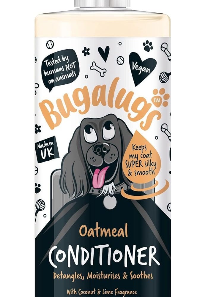 Bugalugs Oatmeal Conditioner with Coconut & Lime for Dogs - 500ml - Image 1