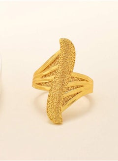 GOLDMAX 21k Gold Plated Ring For Women One Size  - Image 1
