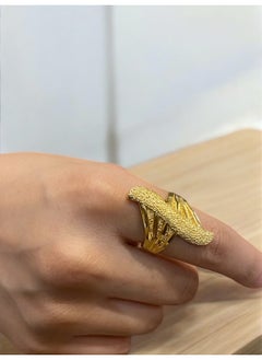 GOLDMAX 21k Gold Plated Ring For Women One Size  - Image 3