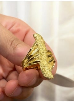 GOLDMAX 21k Gold Plated Ring For Women One Size  - Image 2