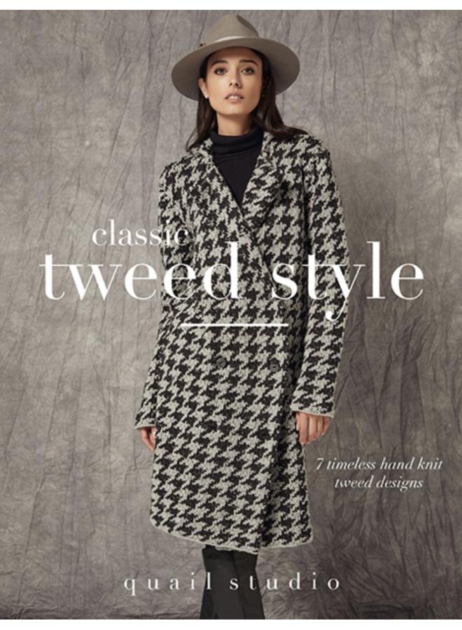 Classic Tweed Style : 7 Timeless Hand Knit Tweed Designs 