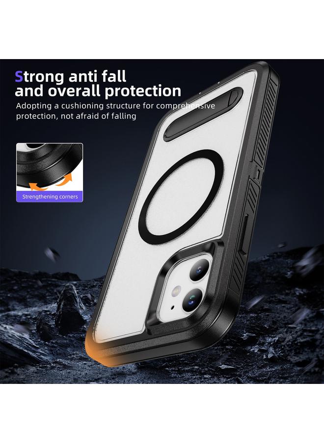 زبون جراب لهاتف iPhone 11 Guard MagSafe Holder غير لامع من البولي كربونات الهجينة TPU - Image 5
