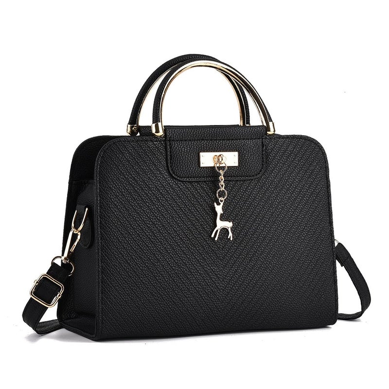 FLYMANN Store Women's Handbag with Top Handle | Crossbody Satchel bag with adjustable shoulder Strap - Image 1