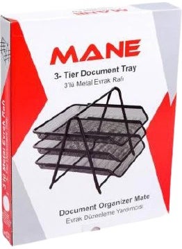 mane Metal 3 Pcs Document Rack  - Image 2