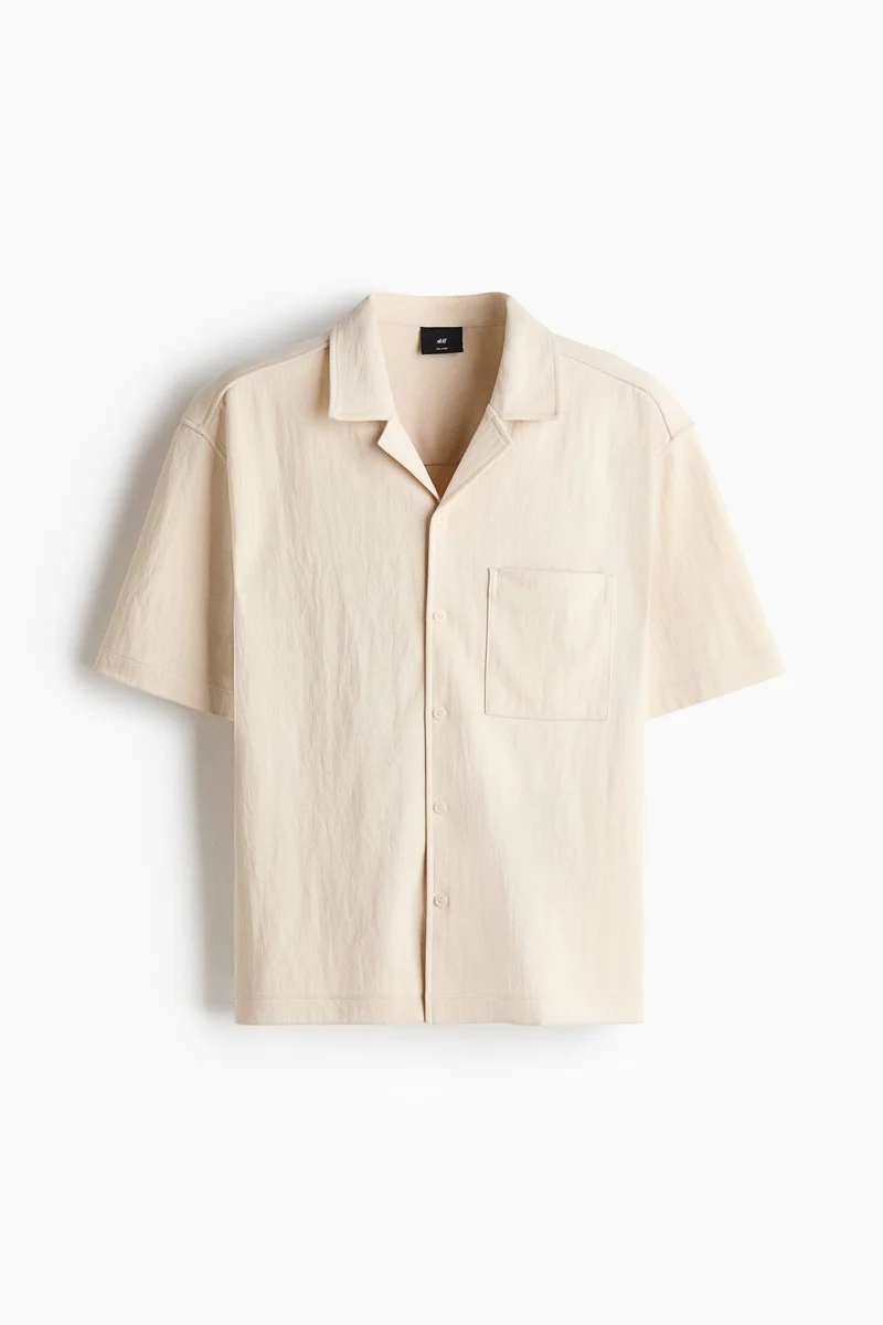 H&M  Relaxed Fit Resort shirt for Men | Best Price UAE
