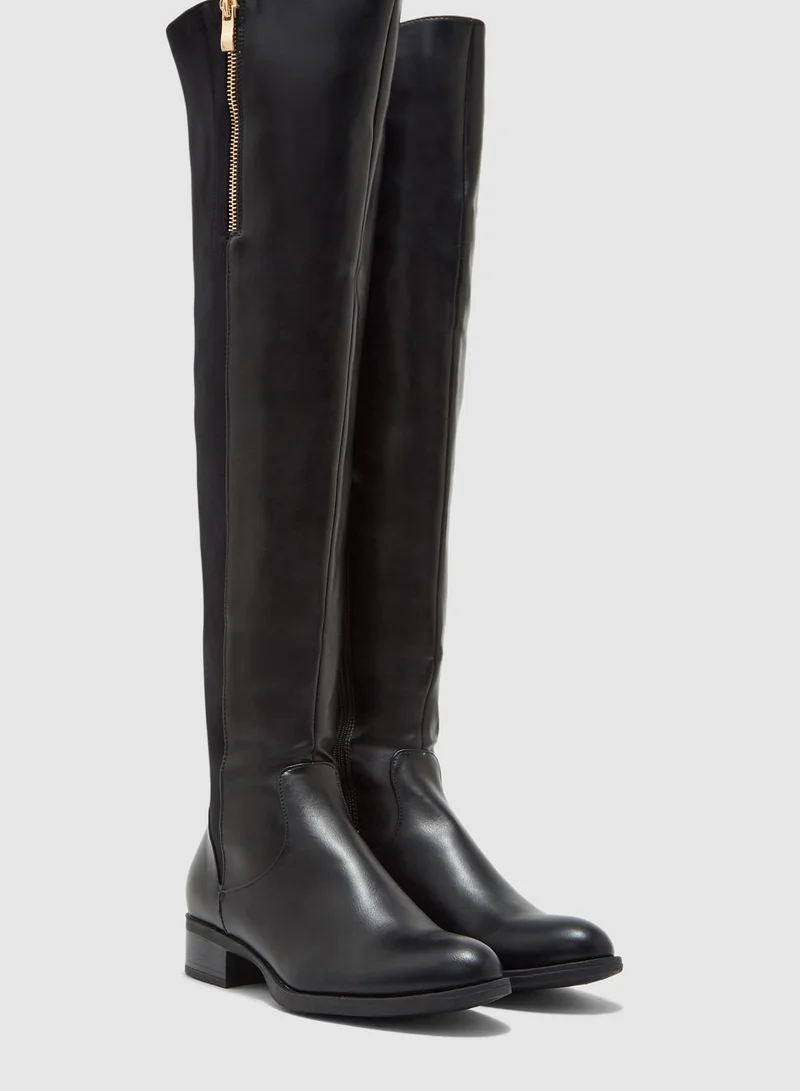 Ginger Knee High Riding Boots