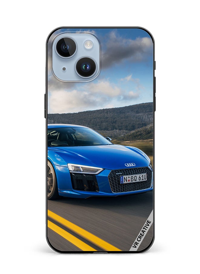 VR CREATIVE - Protective Case Cover For Apple iPhone 15 Audi Tt Design Multicolour - Image 1