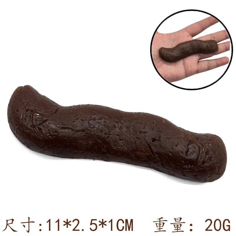 Lx Creative Prank Poop Toy, Realistic Poop Soft Rubber Stress-Relief Squishy Toy, April Fool's Day Prank Stress-Relief Gift - Image 1