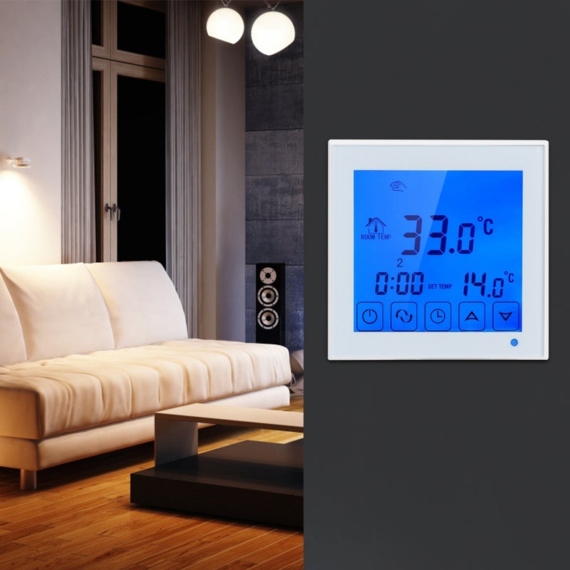 Household Electric Floor Heating Thermostat Temperature Controller Thermoregulator 200~240V - Image 3