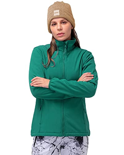 33,000ft Women's 3 in 1 Hooded Waterproof Coat Winter Ski Hiking Rain Jacket Softshell Fleece Lined Raincoat Windbreaker - Image 2