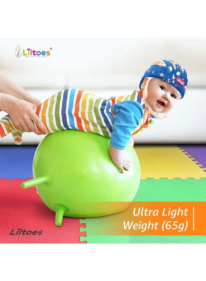 Liltoes واقي رأس للأطفال لسلامة الأطفال من 6 أشهر إلى 3 سنوات خوذة أمان للأطفال مع تهوية مناسبة وحماية من الزوايا (سفينة فضائية) - Image 5