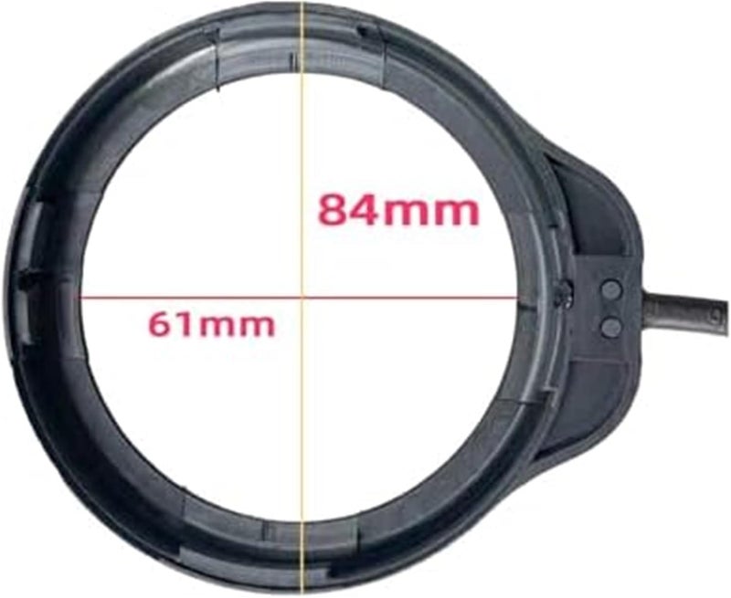 QASULER Fuel Filler Tank Lid Cover Rope - Image 4