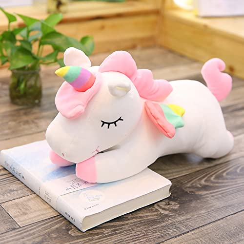hitoshe Unicorn Stuffed Animals, Soft Unicorn Plush Hugging Pillow Toy Gifts for Kids (White, 12 in) - Image 5