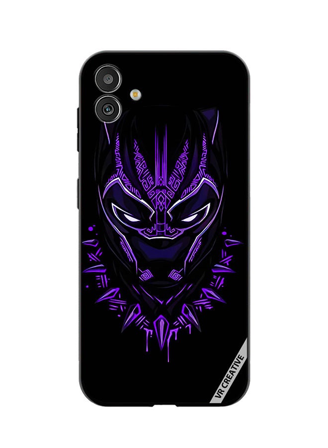 VR CREATIVE Protective Case Cover For Samsung Galaxy F14 Black Panther Design Multicolour - Image 1