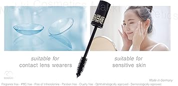 Makki KingSize Mascara a King in size impact formulated for touch ups on the go to accentuate your eyelash natural volume and curls without being clumpy or flaky Smudge proof Carbon Black 10ml - Image 5