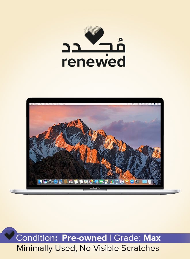 ابل  تم تجديده - كمبيوتر محمول Macbook Pro A1707 (2017) بشاشة مقاس 15.4 بوصة، ومعالج Intel Core i7/الجيل السابع/ذاكرة وصول عشوائي سعة 16 جيجابايت/محرك أقراص SSD سعة 1 تيرابايت/بطاقة رسومات AMD Radeon Pro سعة 4 جيجابايت - Image 1