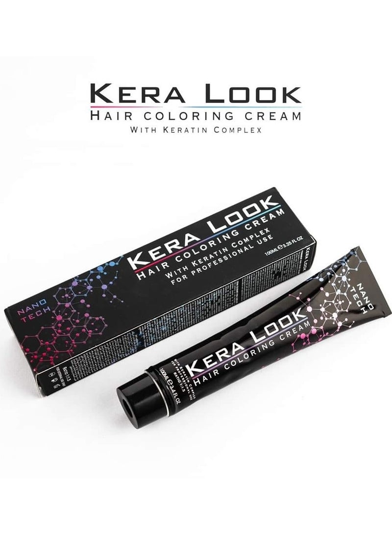 KERA Hair Coloring Cream NO.6 Dark Blond 100 ml - Image 3