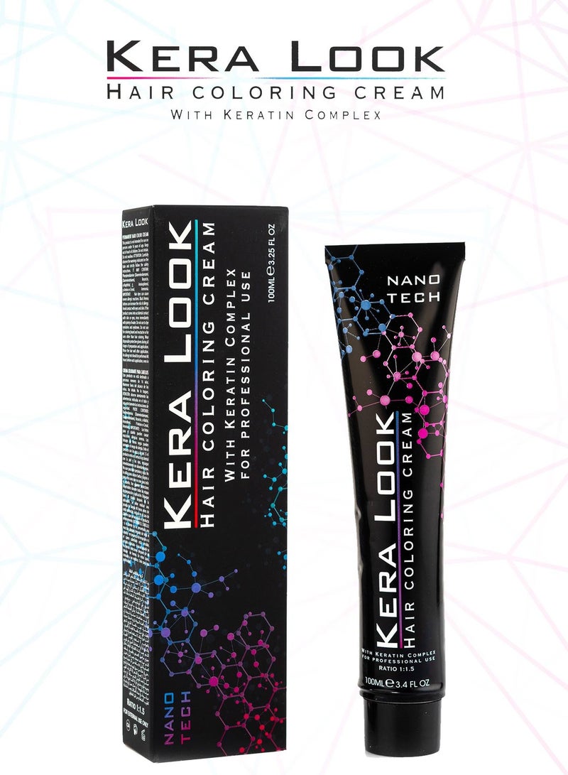 KERA Hair Coloring Cream NO.6 Dark Blond 100 ml - Image 2