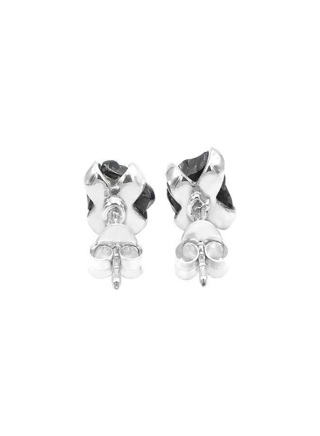 Starborn Creations Rough Shungite Post Style Earrings - Image 4