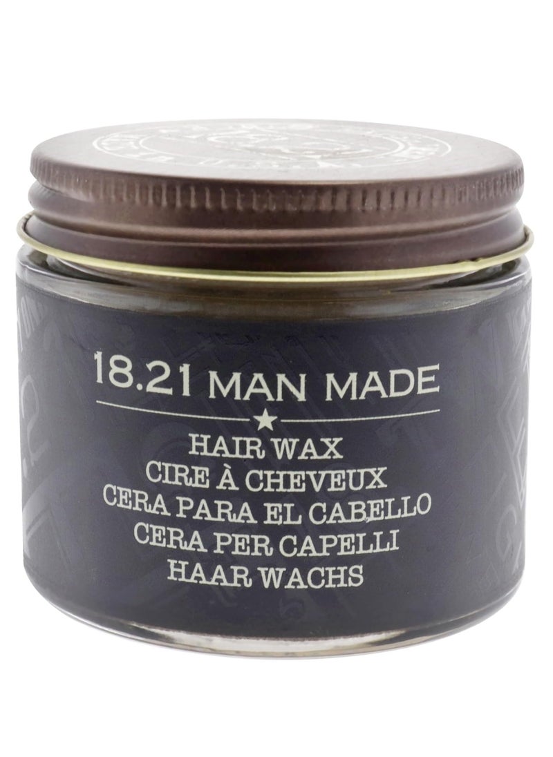 18.21 Man Made - 18.21 Man Made Hair Styling Product, 2oz. Original Sweet Tobacco Scent in Wax with Low Shine Finish - Image 1