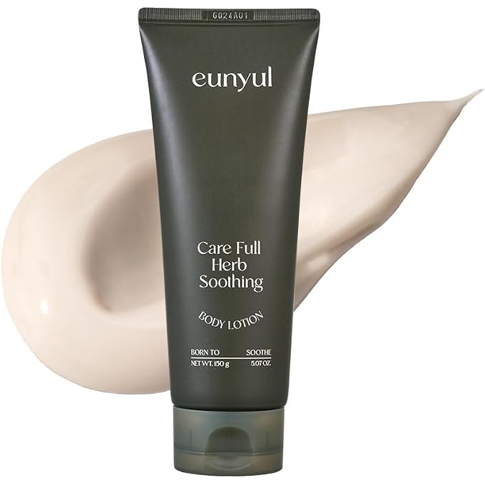 Eunyul Carefull Yacho Herb Soothing Body Lotion 5.07 oz / 150 g Vegan Certified Body Lotion, Dermatological Tested - Image 1