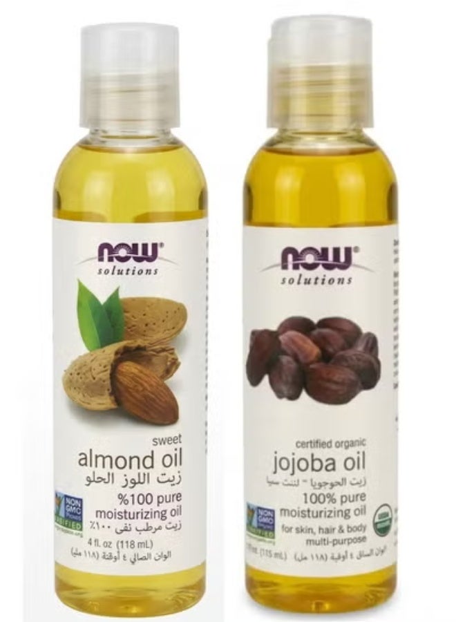 ناو زيت الجوجوبا 118 مل بالإضافة إلى زيت اللوز الحلو 118 مل - Image 1
