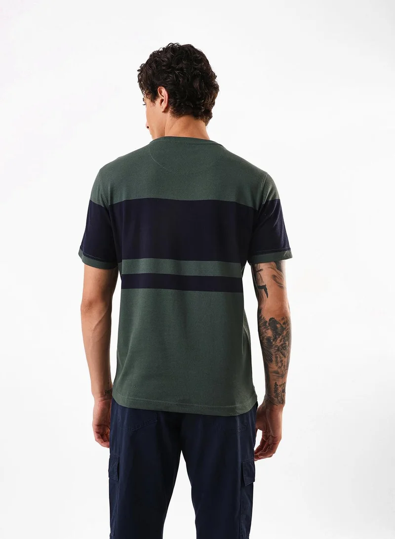 Dennis Lingo Men's Cilantro 100% Cotton Relaxed T-Shirt
