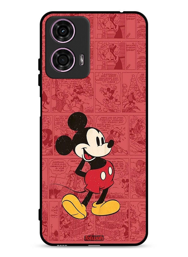 Tolwak Motorola Moto G24 4G Protective Case Cover Mikey - Image 1