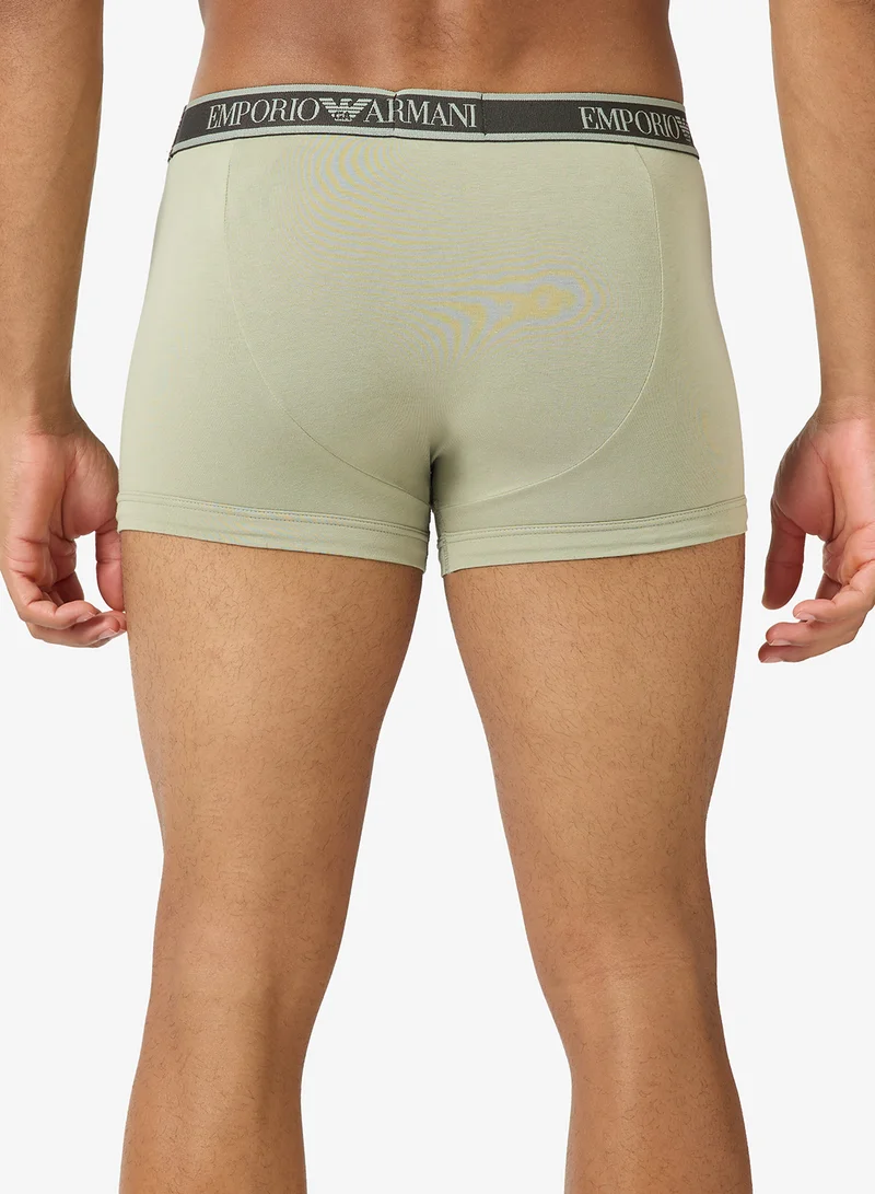 EMPORIO ARMANI  3 Pack Of Logo Boxers for Men | Best Price UAE