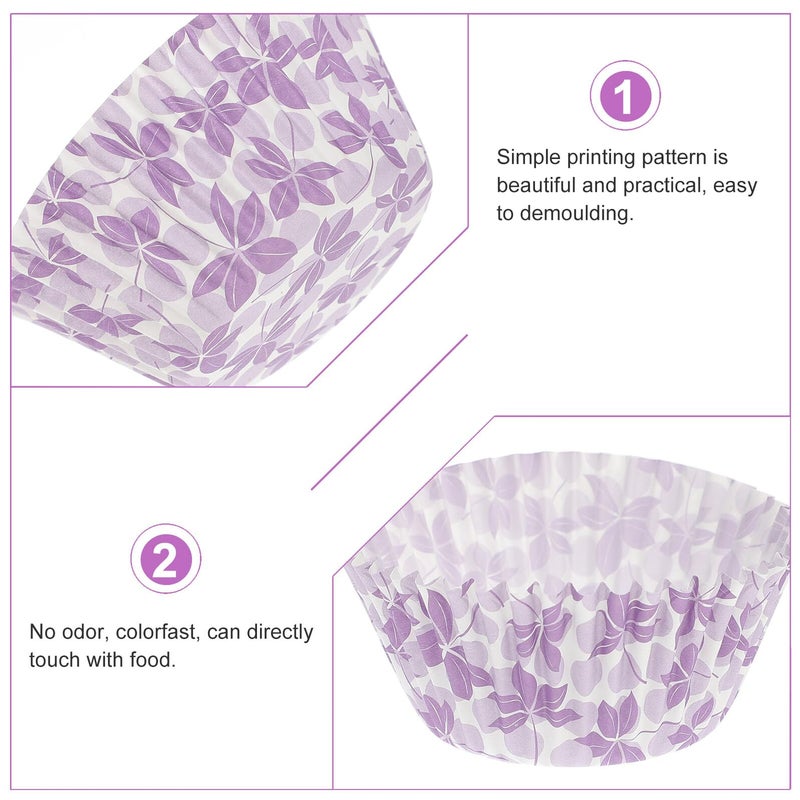 200 Pcs Oil Proof Paper Muffin Cups Baking Cupcake Liners Grease Resistant - Image 4