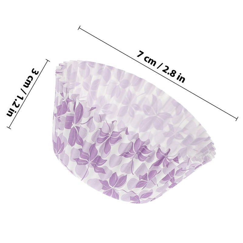 200 Pcs Oil Proof Paper Muffin Cups Baking Cupcake Liners Grease Resistant - Image 3