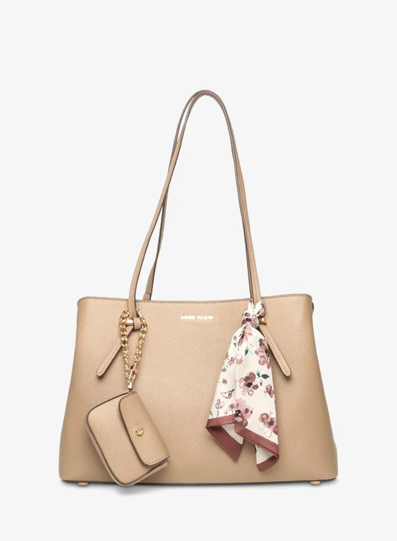 Anne Klein Logo Detail Satchel Bag