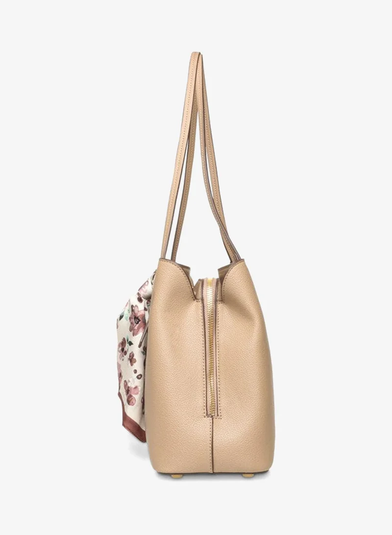 ANNE KLEIN  Anne Klein Logo Detail Satchel Bag for Women | Best Price UAE