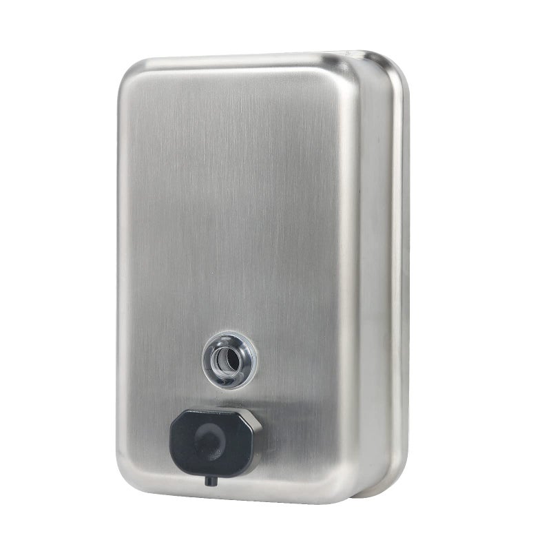 Stardrix Heavy Duty Stainless Steel Wall Mount Soap Dispenser, 1100ml/37oz, with Corrosion Proof Lining and Anti-Leak Pump for Commercial & Home Bathroom Kitchen(Vertical) - Image 1