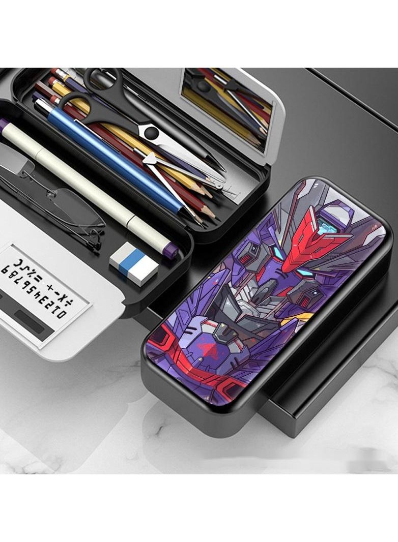Anime Mobile Suit Gundam Multifunctional Pencil Case for Elementary and Middle School Students  - Image 1