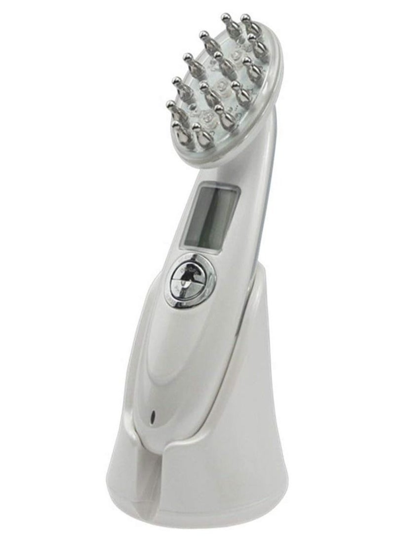 Generic - Beauty RF Laser Hair Regrowth Brush Prevent Anti Hair Loss LED Photon Laser Hair Growth Comb Scalp Vibration Massager - Image 1