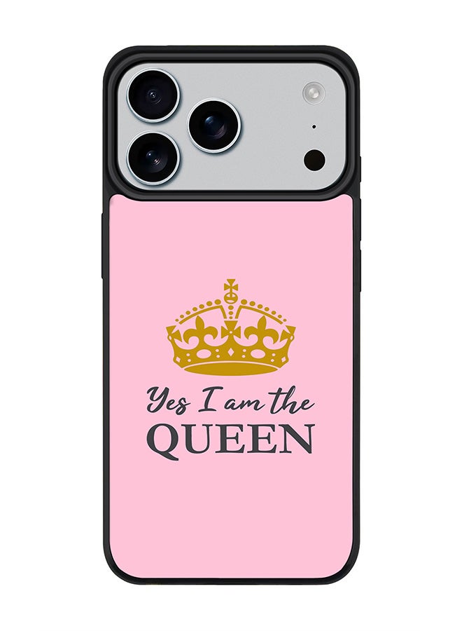 Stylizedd iPhone 17 Pro Max Case, [Compatible with MagSafe] Slim Magnetic cover Phone Case iPhone 17 Pro Max -Yes I'm the Queen - Image 1