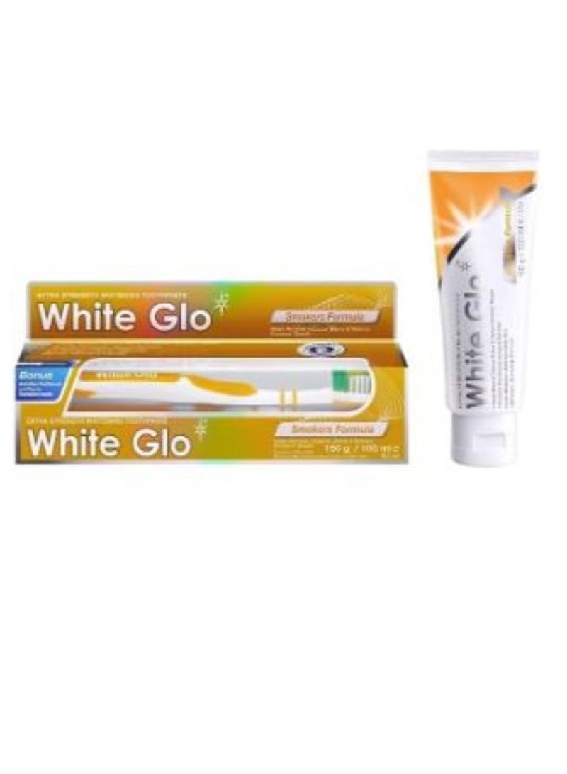 وايت غلو معجون أسنان وايت جلو لتبييض الأسنان بتركيبة المدخنين، 100 مل - Image 3