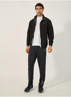 Styli Relaxed Fit High Neck Jacket with Mesh Lining  - Image 2