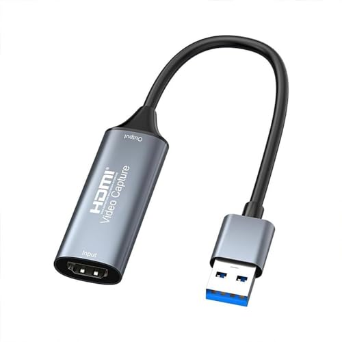 ETZIN Video Capture Card, Stream and Record in YUY2 1080P 60FPS USB 3.0 HDMI to USB A/USB C, HDMI Capture Card for Nintendo Switch, PS5, PS4/Pro, Xbox Series X/S, Xbox One X/S, in OBS EPL-1273HVC - Image 1