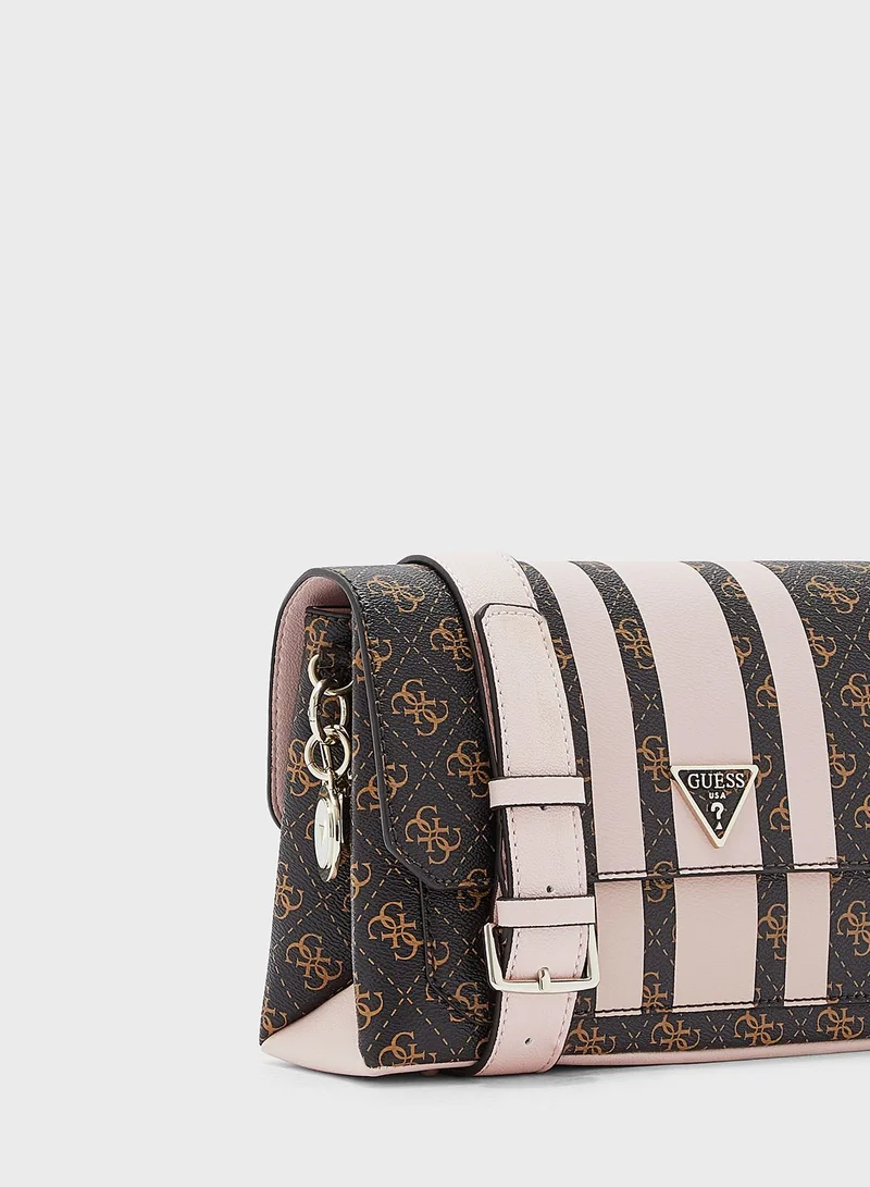 GUESS Ambrose Flap Crossbody