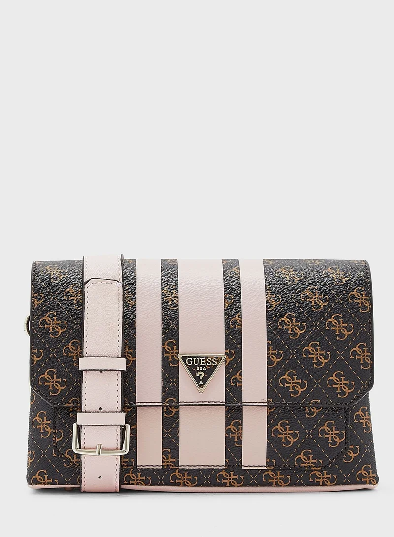 GUESS Ambrose Flap Crossbody
