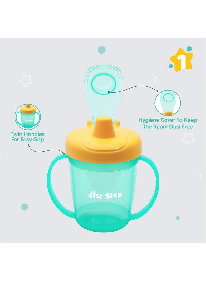 1st Step 250 Ml Bpa Free Hard Spout Sipper (Mint Green Polypropylene (Pp)) - Image 3